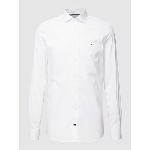 Koszula biznesowa o kroju slim fit z kołnierzykiem typu cutaway model ‘CORE’ ze sklepu Peek&Cloppenburg  w kategorii Koszule męskie - zdjęcie 168300180