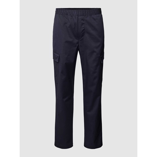Spodnie materiałowe z elastycznym pasem model ‘RAAMEO’ ze sklepu Peek&Cloppenburg  w kategorii Spodnie męskie - zdjęcie 168300211