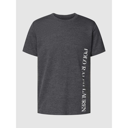 T-shirt z nadrukiem z logo model ‘LOOPBACK’ ze sklepu Peek&Cloppenburg  w kategorii T-shirty męskie - zdjęcie 168300350