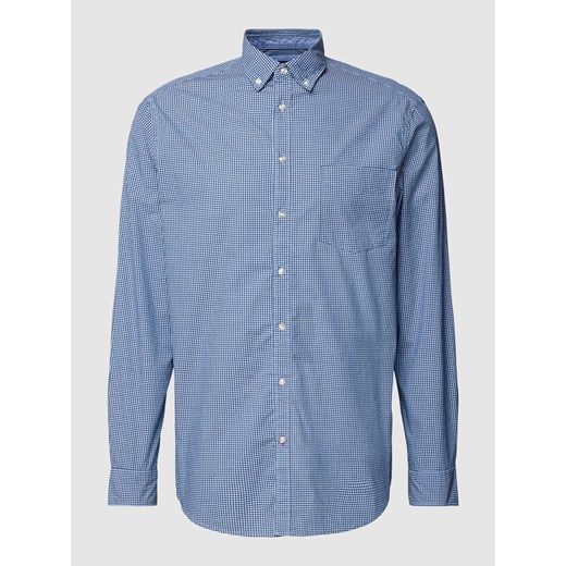 Koszula casualowa o kroju regular fit w kratkę vichy ze sklepu Peek&Cloppenburg  w kategorii Koszule męskie - zdjęcie 168300354