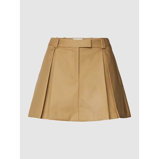 Spódnica plisowana z wiskozy w jednolitym kolorze ze sklepu Peek&Cloppenburg  w kategorii Spódnice - zdjęcie 168300703