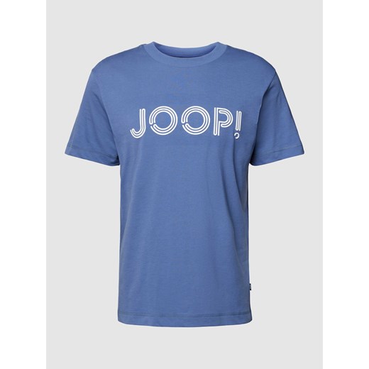 T-shirt z nadrukiem z logo model ‘Byron’ ze sklepu Peek&Cloppenburg  w kategorii T-shirty męskie - zdjęcie 168300744