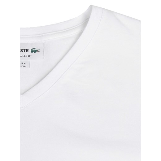 T-shirt o kroju Regular Fit z dekoltem w serek Lacoste M Peek&Cloppenburg 