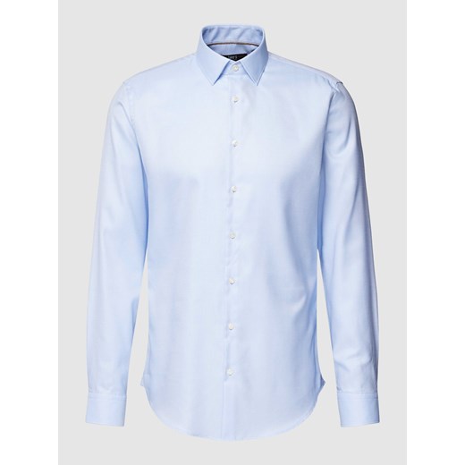 Koszula biznesowa z fakturowanym wzorem ze sklepu Peek&Cloppenburg  w kategorii Koszule męskie - zdjęcie 168301362