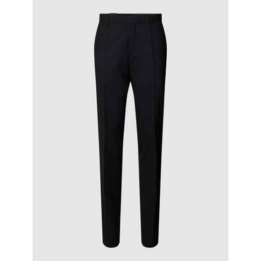 Spodnie do garnituru o kroju slim fit z mieszanki żywej wełny model ‘Genius’ ze sklepu Peek&Cloppenburg  w kategorii Spodnie męskie - zdjęcie 168301530