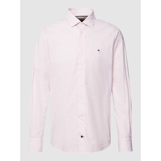 Koszula biznesowa o kroju regular fit ze wzorem na całej powierzchni ze sklepu Peek&Cloppenburg  w kategorii Koszule męskie - zdjęcie 168301802