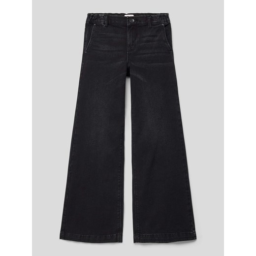 Jeansy z wpuszczanymi kieszeniami w stylu francuskim model ‘COMET’ ze sklepu Peek&Cloppenburg  w kategorii Spodnie dziewczęce - zdjęcie 168301823