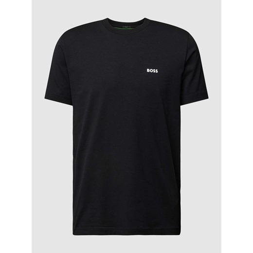 T-shirt z nadrukiem z logo ze sklepu Peek&Cloppenburg  w kategorii T-shirty męskie - zdjęcie 168302131