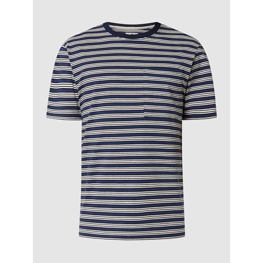 T-shirt o kroju relaxed fit ze wzorem w paski model ‘Kikki’ ze sklepu Peek&Cloppenburg  w kategorii T-shirty męskie - zdjęcie 168302671