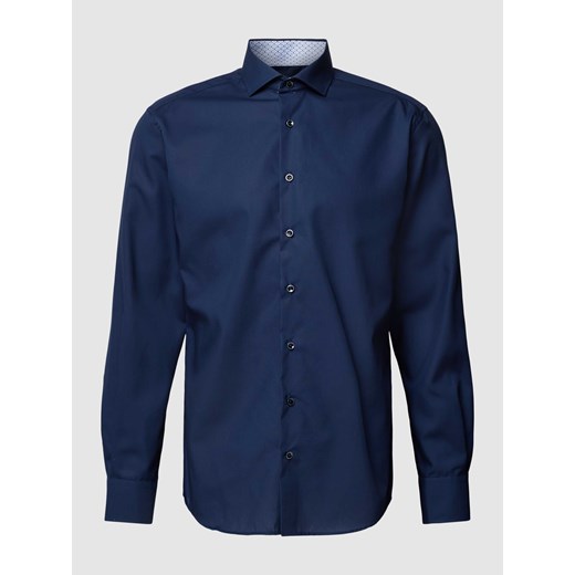 Koszula biznesowa o kroju modern fit z kołnierzykiem typu cutaway ze sklepu Peek&Cloppenburg  w kategorii Koszule męskie - zdjęcie 168303573