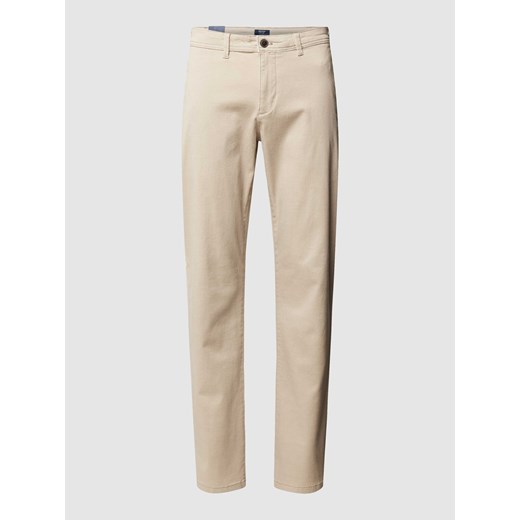 Spodnie materiałowe z bocznymi,wpuszczanymi kieszeniami ze sklepu Peek&Cloppenburg  w kategorii Spodnie męskie - zdjęcie 168303773
