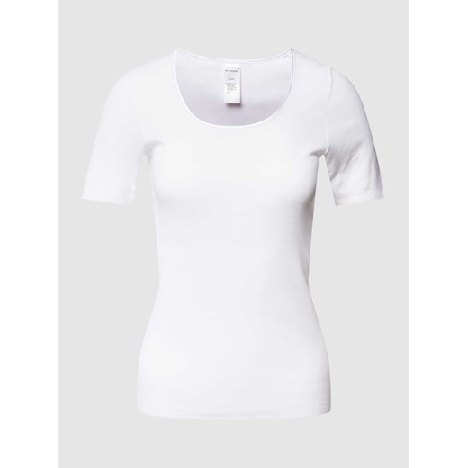 T-shirt z okrągłym dekoltem model ‘LUXURY’ ze sklepu Peek&Cloppenburg  w kategorii Bluzki damskie - zdjęcie 168303872