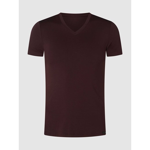 T-shirt z dekoltem w serek ze sklepu Peek&Cloppenburg  w kategorii T-shirty męskie - zdjęcie 168304520