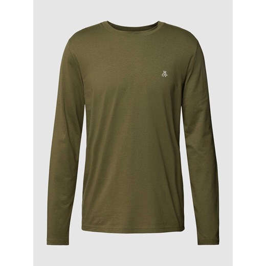 Bluzka z długim rękawem i nadrukiem z logo ze sklepu Peek&Cloppenburg  w kategorii T-shirty męskie - zdjęcie 168304554