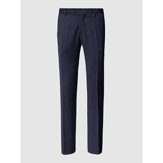 Spodnie do garnituru o kroju slim fit z dodatkiem streczu ze sklepu Peek&Cloppenburg  w kategorii Spodnie męskie - zdjęcie 168304761