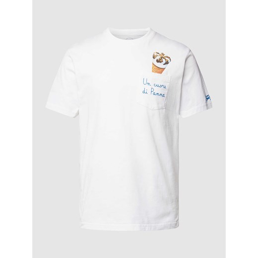 T-shirt z nadrukowanym motywem model ‘AUSTIN’ Mc2 Saint Barth M Peek&Cloppenburg 