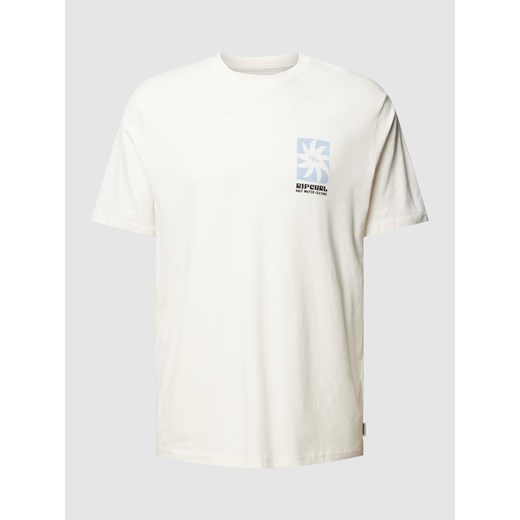 T-shirt z nadrukiem z logo model ‘BLOCK OUT’ ze sklepu Peek&Cloppenburg  w kategorii T-shirty męskie - zdjęcie 168305064
