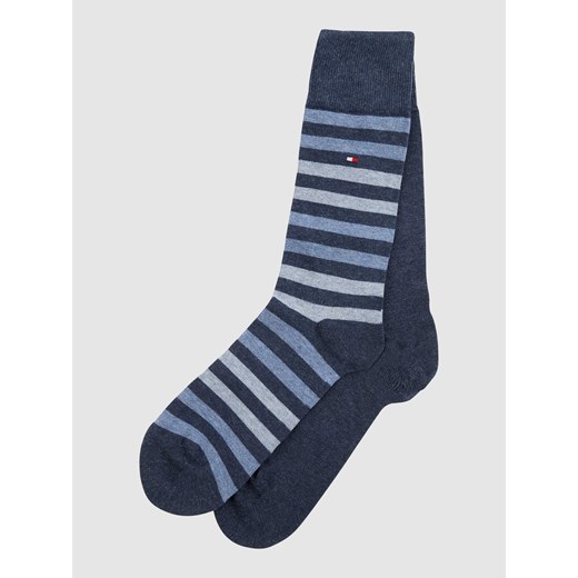 Skarpety z detalem z logo w zestawie 2 szt. model ‘DUO STRIPE SOCK’ ze sklepu Peek&Cloppenburg  w kategorii Skarpetki męskie - zdjęcie 168305674