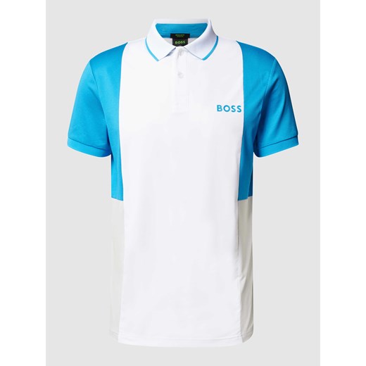 Koszulka polo w stylu Colour Blocking model ‘Paddytech’ ze sklepu Peek&Cloppenburg  w kategorii T-shirty męskie - zdjęcie 168306750