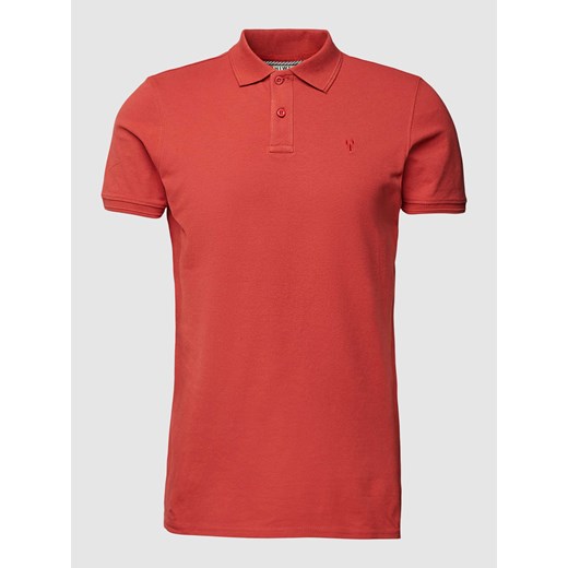 Koszulka polo z krótką listwą guzikową model ‘justin’ ze sklepu Peek&Cloppenburg  w kategorii T-shirty męskie - zdjęcie 168306792