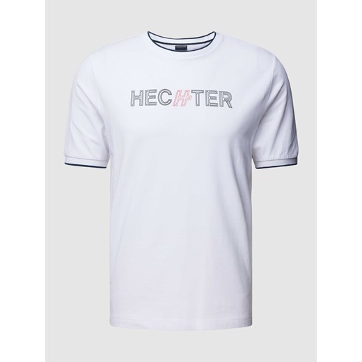 T-shirt z paskami w kontrastowym kolorze ze sklepu Peek&Cloppenburg  w kategorii T-shirty męskie - zdjęcie 168306982