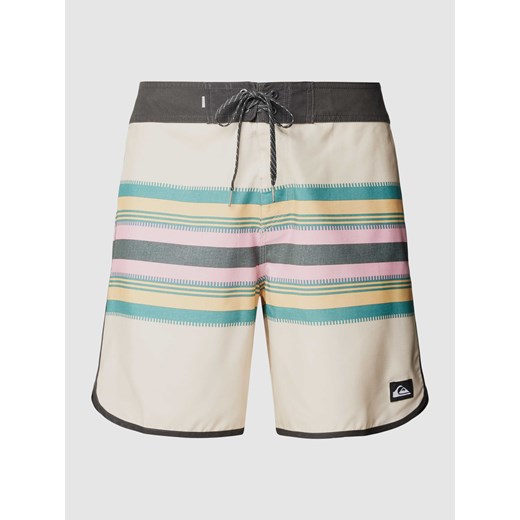 Spodenki kąpielowe ze wzorem w paski model ‘EVERYDAY SCALLOP’ ze sklepu Peek&Cloppenburg  w kategorii Kąpielówki - zdjęcie 168307081