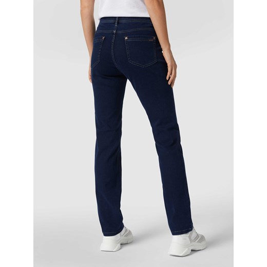 Jeansy barwione o kroju straight fit jeans model ‘GINA’ Zerres 21 Peek&Cloppenburg 