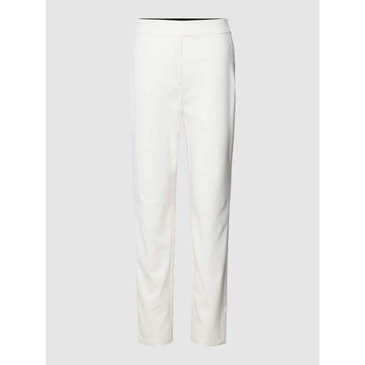 Spodnie o kroju slim fit w jednolitym kolorze ze sklepu Peek&Cloppenburg  w kategorii Spodnie damskie - zdjęcie 168308201