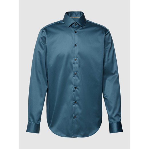 Koszula biznesowa o kroju regular fit z kołnierzykiem typu kent ze sklepu Peek&Cloppenburg  w kategorii Koszule męskie - zdjęcie 168308482