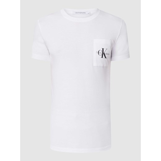 T-shirt z kieszenią na piersi ze sklepu Peek&Cloppenburg  w kategorii T-shirty męskie - zdjęcie 168308542