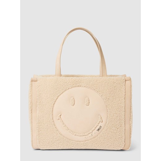 Torebka z futerkiem model ‘Smiley® Cozy’ ze sklepu Peek&Cloppenburg  w kategorii Torby Shopper bag - zdjęcie 168308773