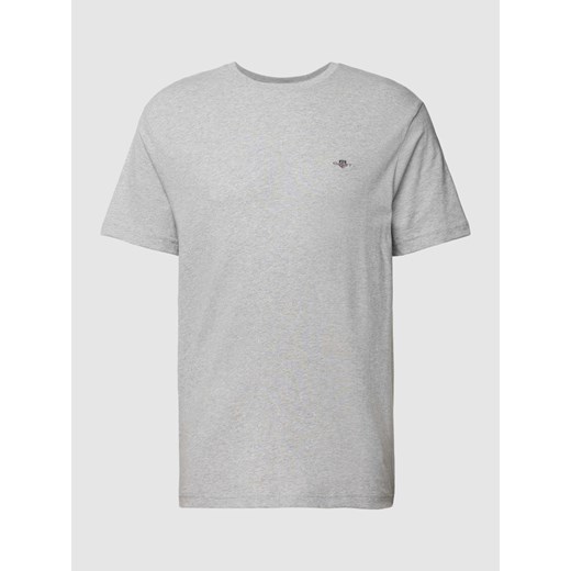T-shirt o kroju regular fit z wyhaftowanym logo model ‘SHIELD’ ze sklepu Peek&Cloppenburg  w kategorii T-shirty męskie - zdjęcie 168309212