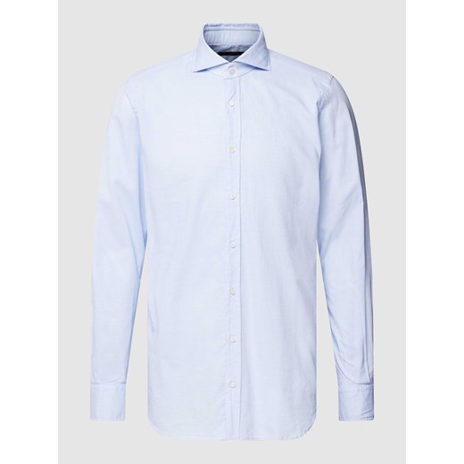 Koszula biznesowa o kroju slim fit z kołnierzykiem typu kent model ‘Lano’ ze sklepu Peek&Cloppenburg  w kategorii Koszule męskie - zdjęcie 168309432
