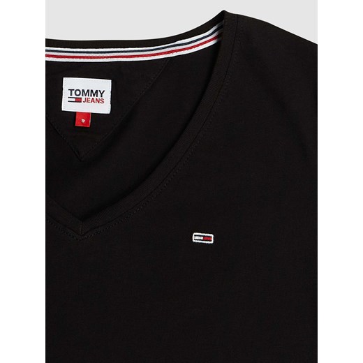 T-shirt o kroju slim fit z bawełny ekologicznej Tommy Jeans XS Peek&Cloppenburg 