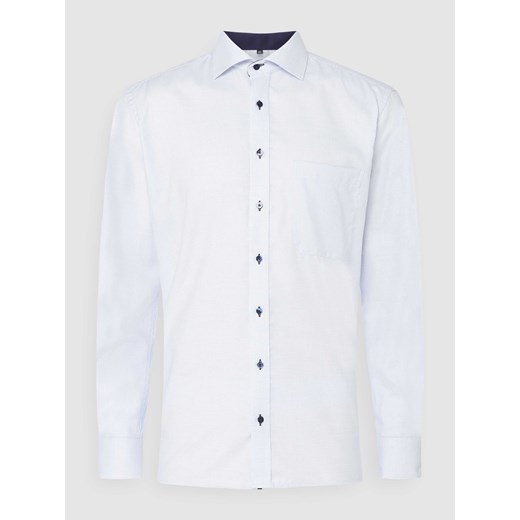 Koszula biznesowa o kroju comfort fit z bawełny ze sklepu Peek&Cloppenburg  w kategorii Koszule męskie - zdjęcie 168309530