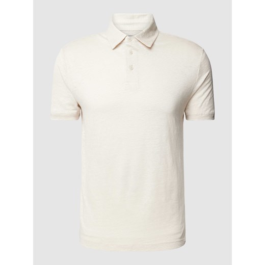Koszulka polo z lnu ze sklepu Peek&Cloppenburg  w kategorii T-shirty męskie - zdjęcie 168310181