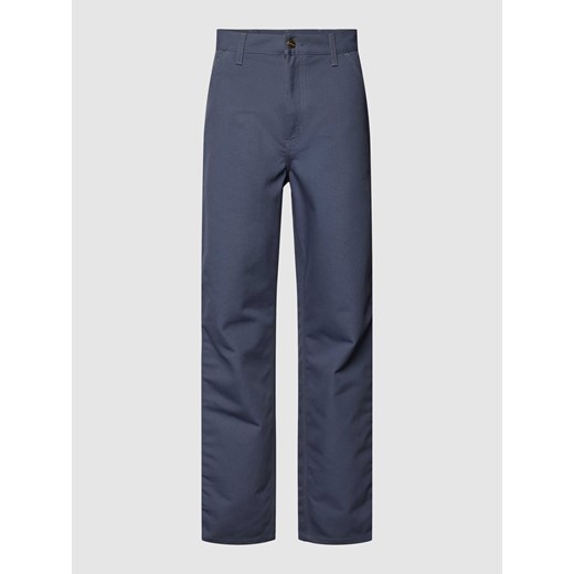 Spodnie z fakturowanym wzorem ze sklepu Peek&Cloppenburg  w kategorii Spodnie męskie - zdjęcie 168310422