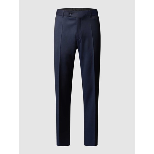Spodnie do garnituru o kroju regular fit z żywej wełny ze sklepu Peek&Cloppenburg  w kategorii Spodnie męskie - zdjęcie 168310530