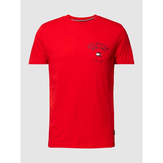 T-shirt z nadrukiem z logo ze sklepu Peek&Cloppenburg  w kategorii T-shirty męskie - zdjęcie 168310551