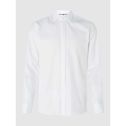 Koszula smokingowa o kroju slim fit z diagonalu ze sklepu Peek&Cloppenburg  w kategorii Koszule męskie - zdjęcie 168310784