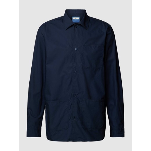Koszula biznesowa o kroju slim fit z kieszenią na piersi ze sklepu Peek&Cloppenburg  w kategorii Koszule męskie - zdjęcie 168311433