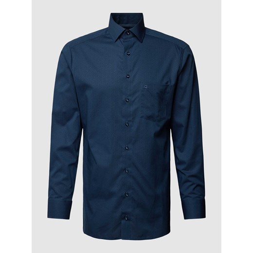 Koszula biznesowa o kroju modern fit z kołnierzykiem typu kent model ‘GLOBAL’ ze sklepu Peek&Cloppenburg  w kategorii Koszule męskie - zdjęcie 168311681