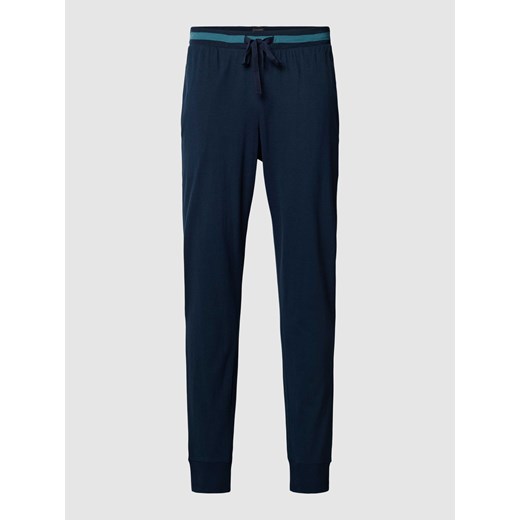 Spodnie dresowe z tunelem model ‘Mix+Relax’ ze sklepu Peek&Cloppenburg  w kategorii Spodnie męskie - zdjęcie 168312754