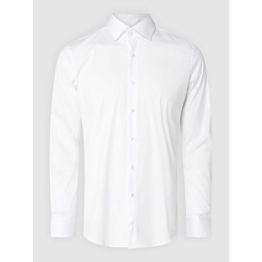 Koszula biznesowa o kroju slim fit z popeliny model ‘Santos’ ze sklepu Peek&Cloppenburg  w kategorii Koszule męskie - zdjęcie 168312763
