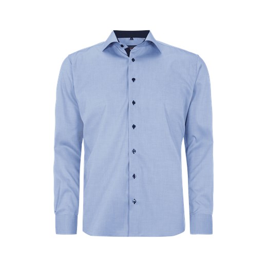 Koszula biznesowa o kroju modern fit z guzikami w kontrastowym kolorze ze sklepu Peek&Cloppenburg  w kategorii Koszule męskie - zdjęcie 168312984
