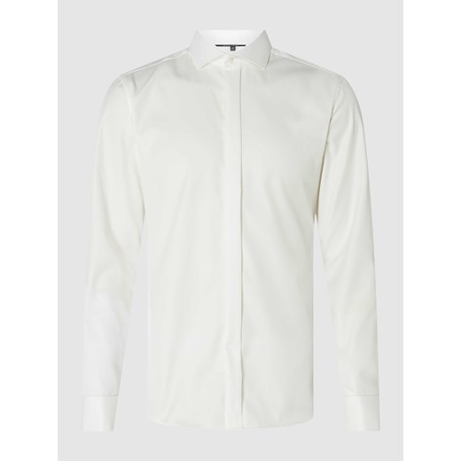 Koszula smokingowa o kroju slim fit z bawełny ze sklepu Peek&Cloppenburg  w kategorii Koszule męskie - zdjęcie 168313243