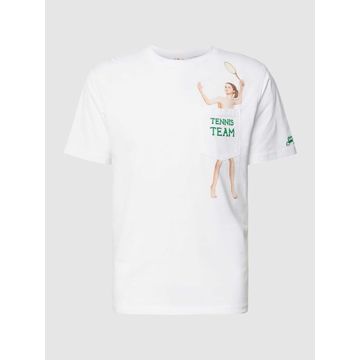 T-shirt z nadrukowanym motywem model ‘AUSTIN’ ze sklepu Peek&Cloppenburg  w kategorii T-shirty męskie - zdjęcie 168313593