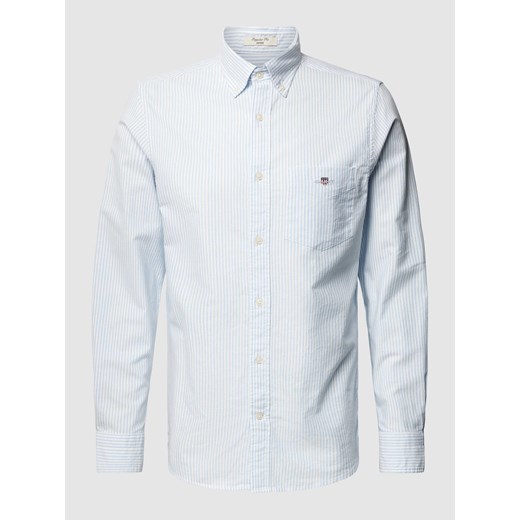 Koszula casualowa o kroju regular fit ze wzorem w paski model ‘OXFORD’ ze sklepu Peek&Cloppenburg  w kategorii Koszule męskie - zdjęcie 168313662