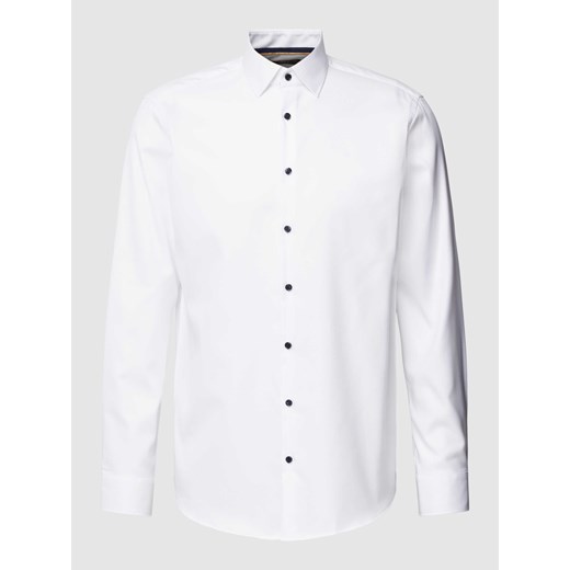 Koszula biznesowa o kroju regular fit z kołnierzykiem typu kent ze sklepu Peek&Cloppenburg  w kategorii Koszule męskie - zdjęcie 168313903