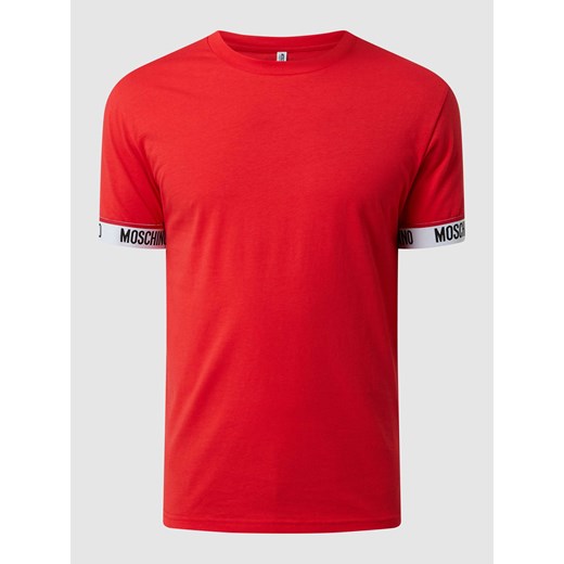T-shirt z bawełny ze sklepu Peek&Cloppenburg  w kategorii T-shirty męskie - zdjęcie 168314713
